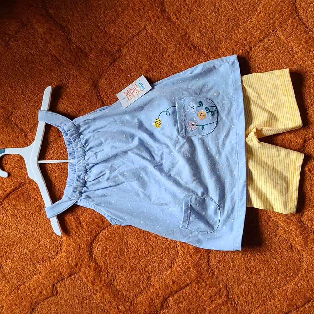 2 pc Tank and Bike Short Set from Carter's